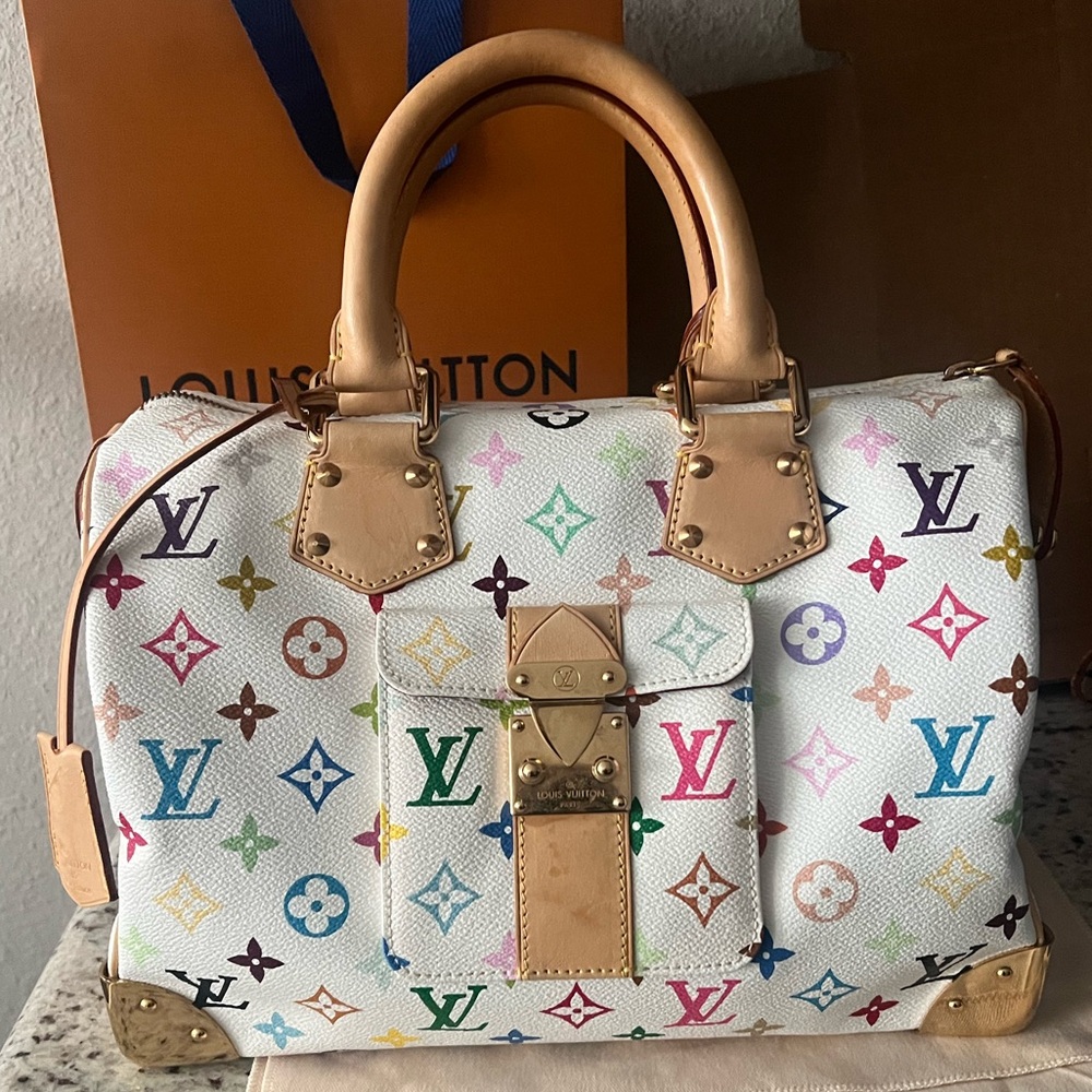 Louis Vuitton Multicolor Speedy 30